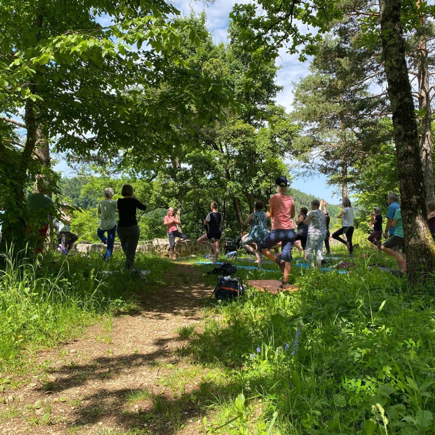 Yoga Wanderung6