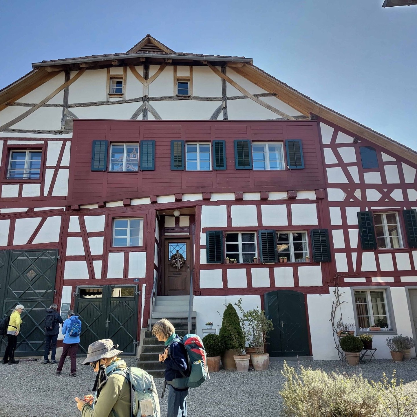 1 das Girsbergerhaus -600 Jahre altes Fachwerkhaus in  Unterstammheim