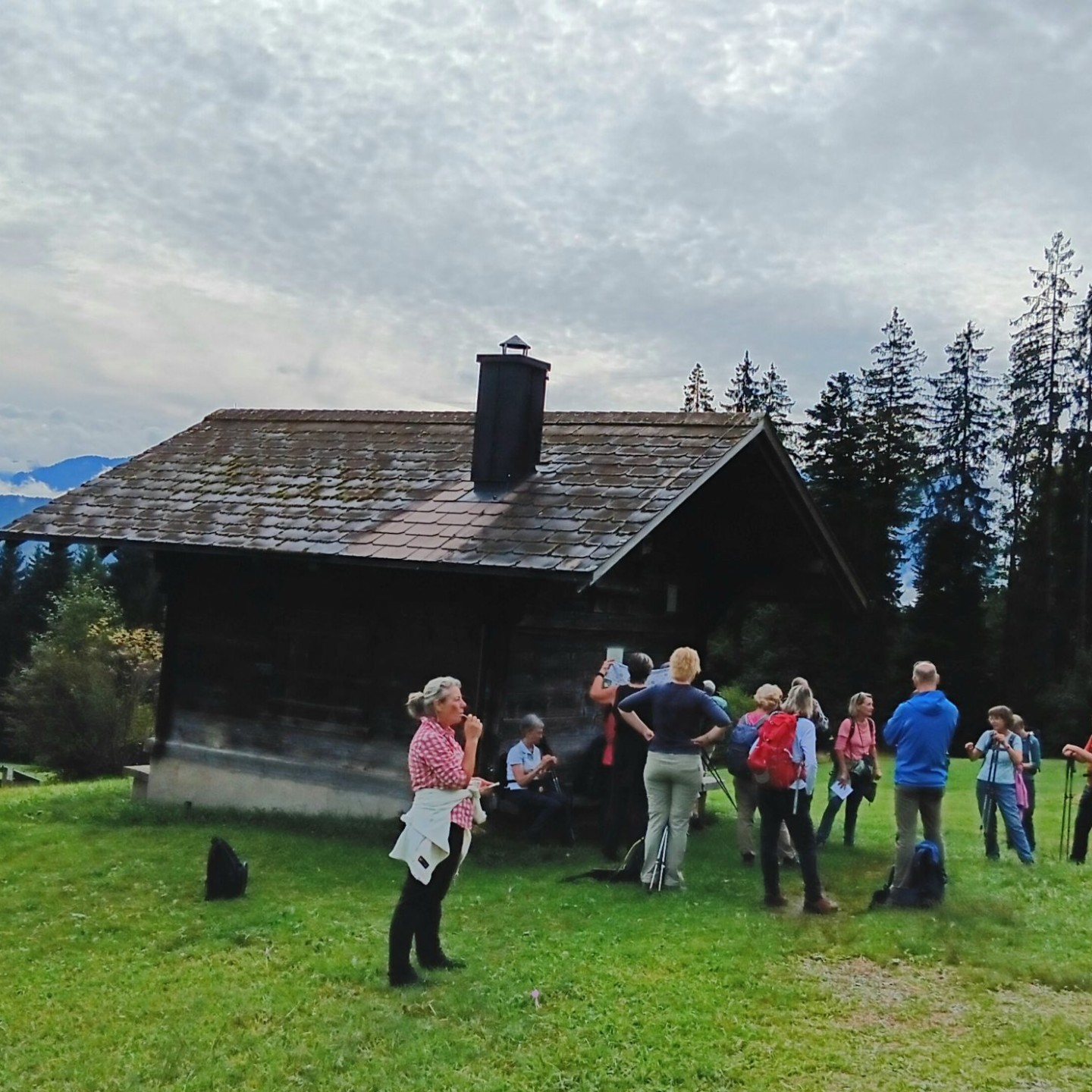 3-Trinkpause beim Chollhüttli