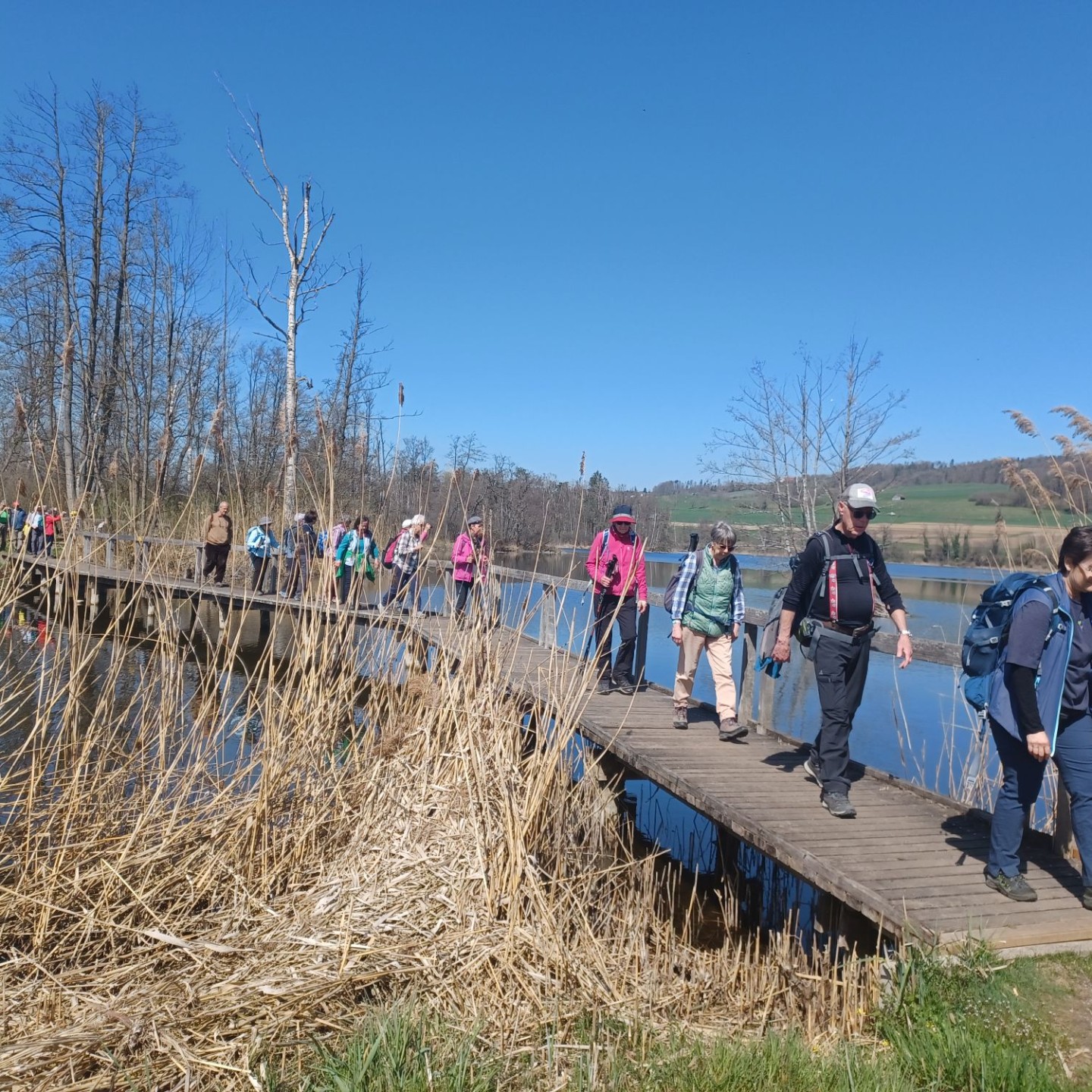 9 Gruppe bald am ZIel der Wanderung