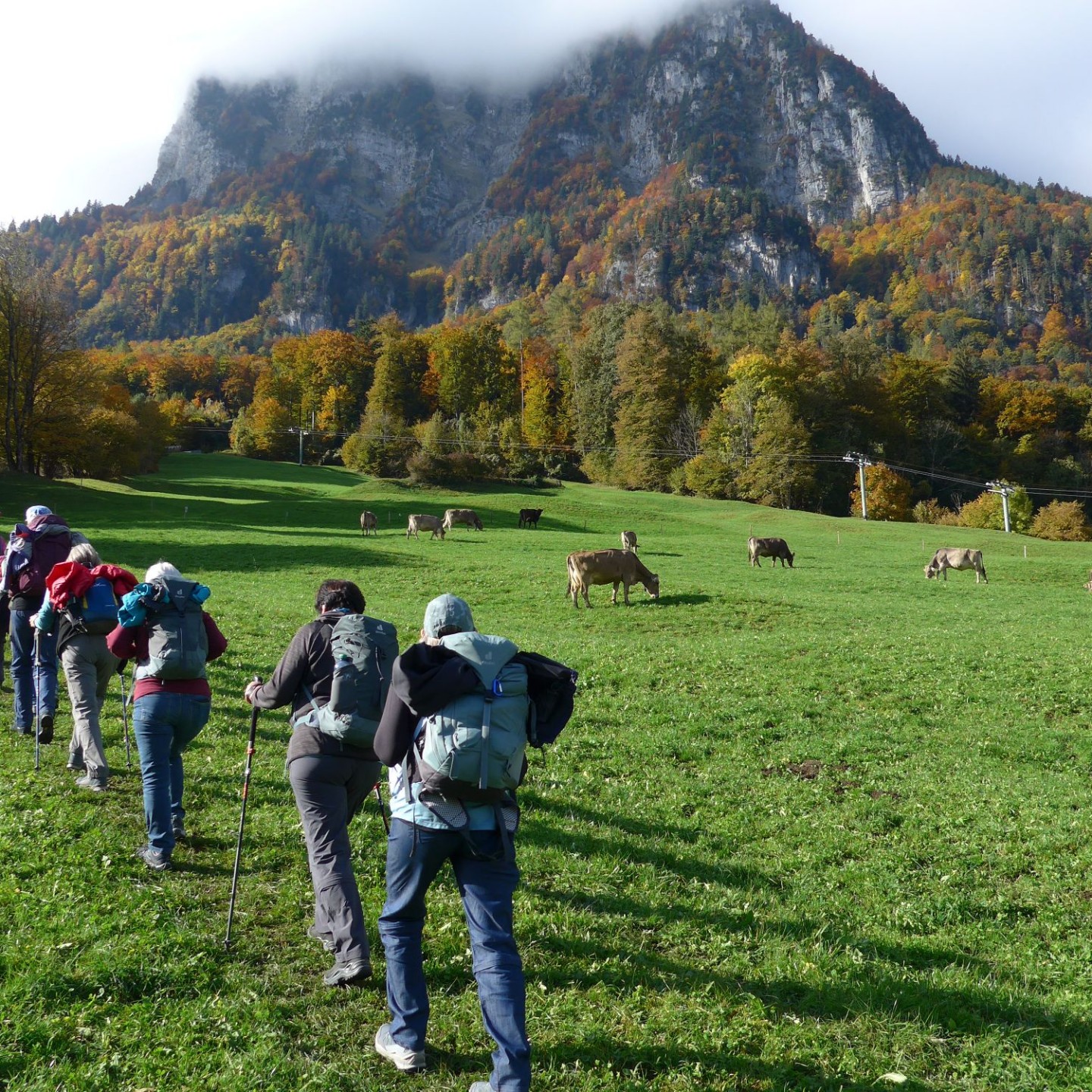 04_Im Hintergrund der noch eingenebelte Vorder Glärnisch